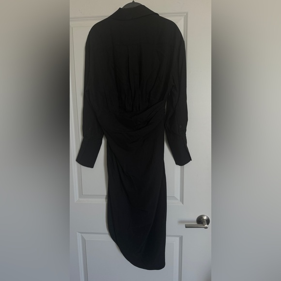 GAUGE81 gathered-front shirt dress Size Medium - Picture 16 of 17